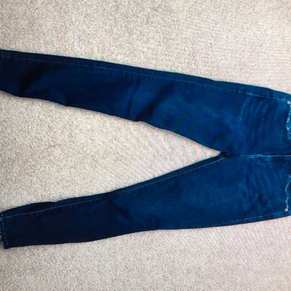 Frame denim mid rise le skinny de Jeanne dark wash jeans